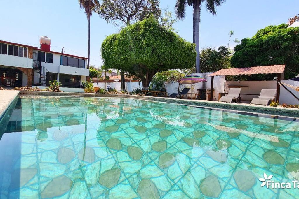 Finca Taino. Hermosa Casa Con Alberca 休特佩克 外观 照片