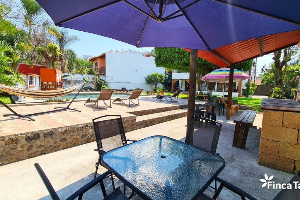 Finca Taino. Hermosa Casa Con Alberca 休特佩克 外观 照片