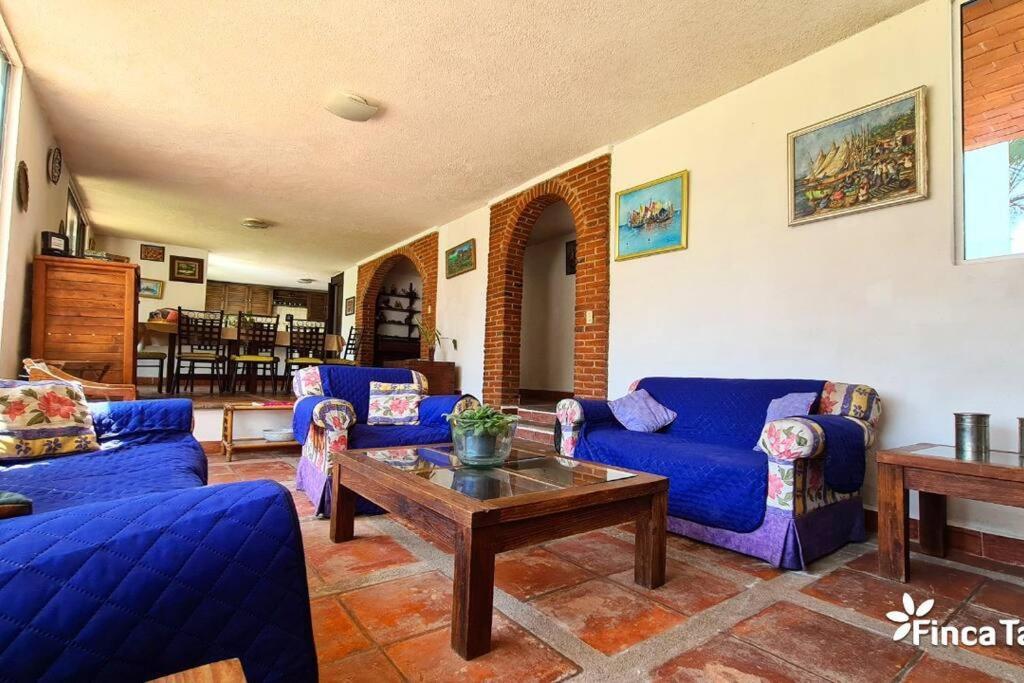 Finca Taino. Hermosa Casa Con Alberca 休特佩克 外观 照片