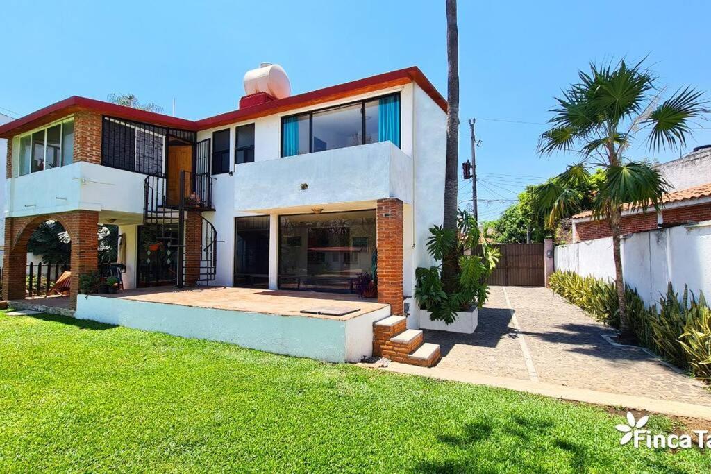 Finca Taino. Hermosa Casa Con Alberca 休特佩克 外观 照片