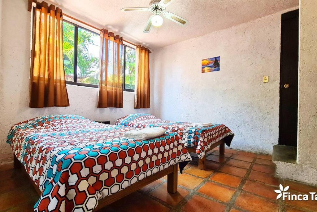 Finca Taino. Hermosa Casa Con Alberca 休特佩克 外观 照片