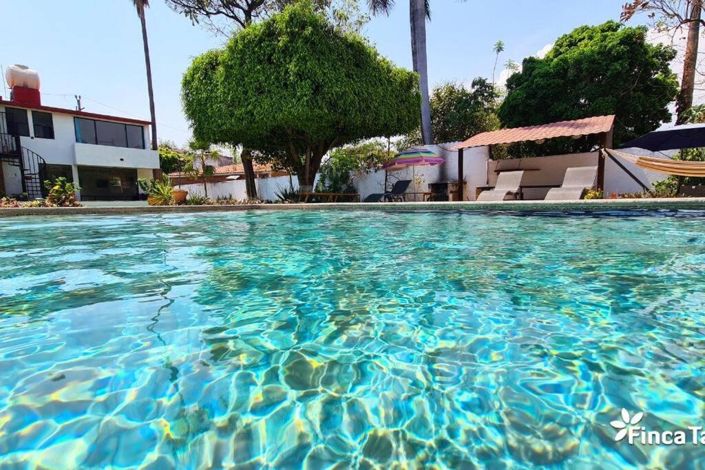 Finca Taino. Hermosa Casa Con Alberca 休特佩克 外观 照片