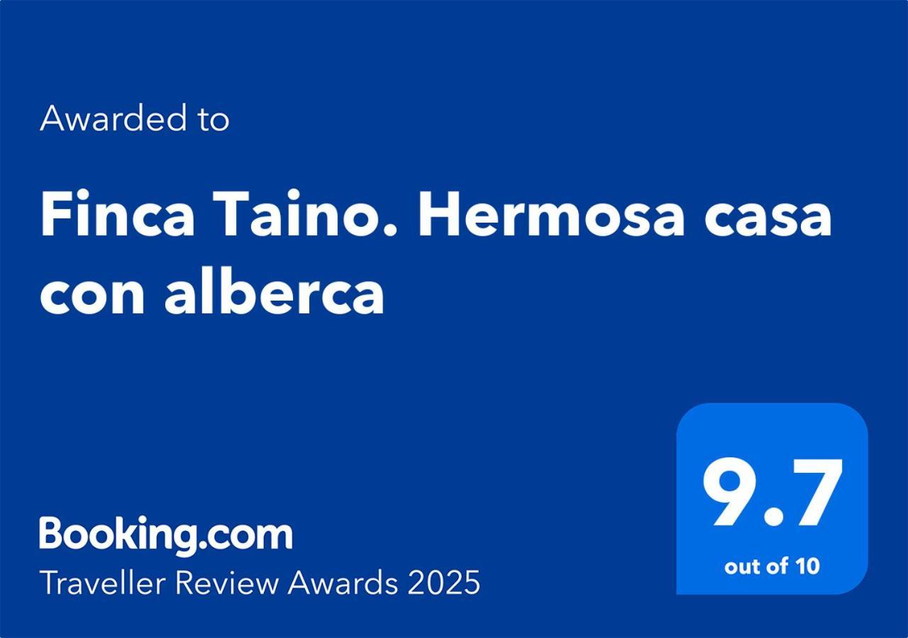 Finca Taino. Hermosa Casa Con Alberca 休特佩克 外观 照片